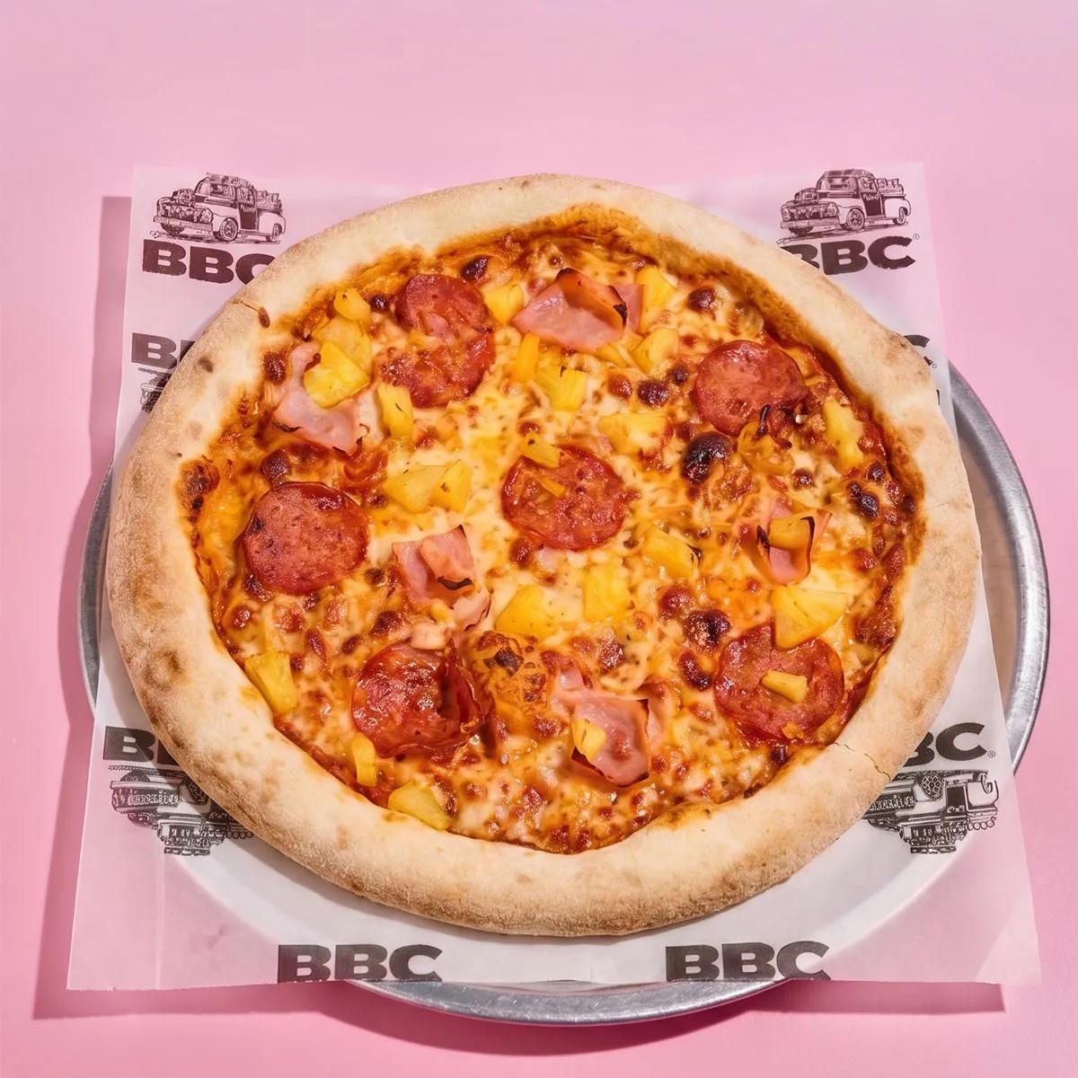 Popular item de BBC: PIZZA ITALIANA PEPPERONI HAWAIANA